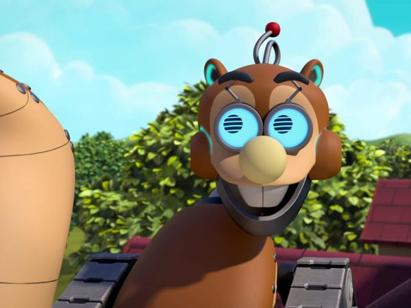Rusty Rivets - Rusty contra o esquilo robô / Rusty e o dia de drones