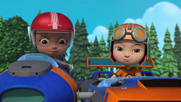 Rusty Rivets - A fórmula 500 / Rusty e o gelo