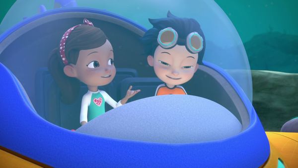 Rusty Rivets - Rusty e a surpresa de aniversário / Rusty e o resgate do peixe ninja