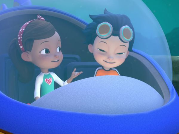 Rusty Rivets - Rusty e a surpresa de aniversário / Rusty e o resgate do peixe ninja