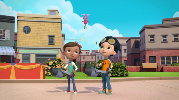 Rusty Rivets - Rusty e a poltrona relaxante / O problema fedorento do Rusty