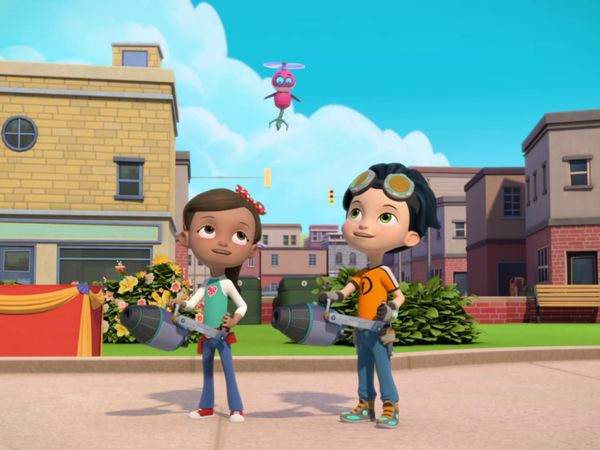 Rusty Rivets - Rusty e a poltrona relaxante / O problema fedorento do Rusty