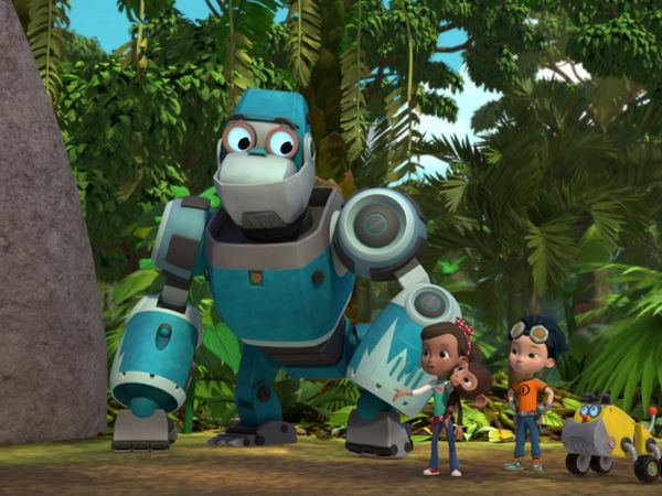 Rusty Rivets - Rusty e os ajudantes heroicos / Rusty e o resgate aos macacos