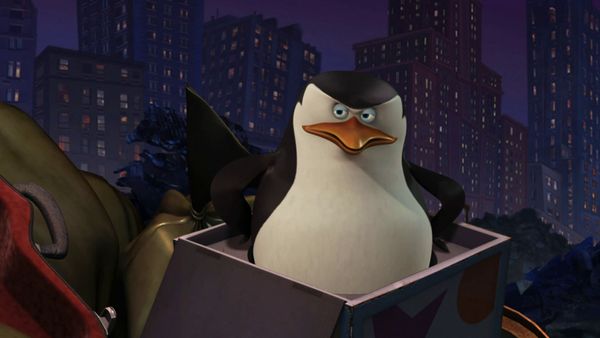 Os Pinguins de Madagascar - Pânico da pipoca / Sumiu num flash