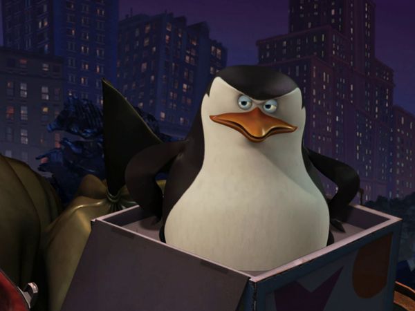 Os Pinguins de Madagascar - Pânico da pipoca / Sumiu num flash