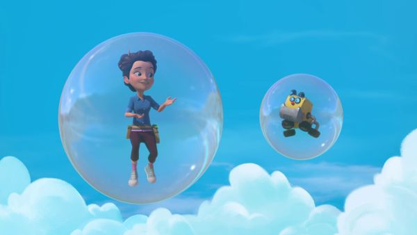 Rusty Rivets - O Problema da Bolha de Rusty / O Submarino Fugitivo de Ruby