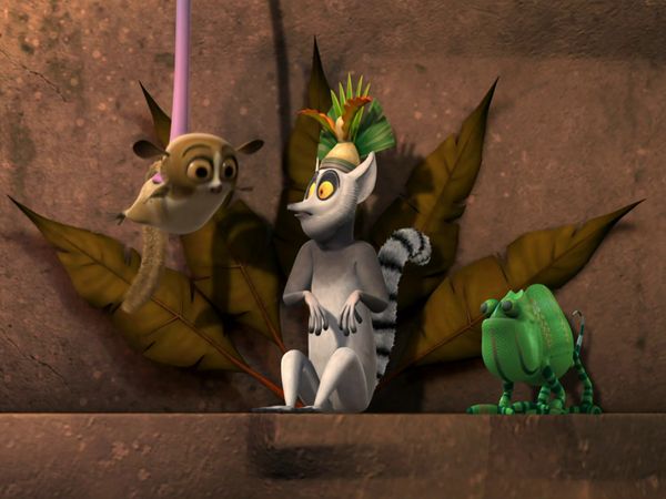 Os Pinguins de Madagascar - Os escondidos / O reino do amanhã