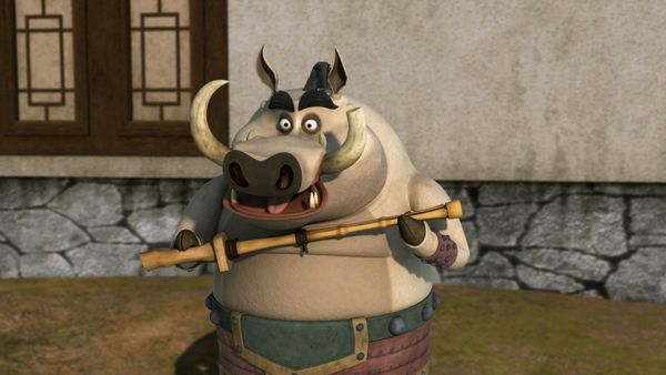 Kung Fu Panda: Lendas do Dragão Guerreiro - Situação pegajosa