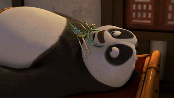 Kung Fu Panda: Lendas do Dragão Guerreiro - O herói da área
