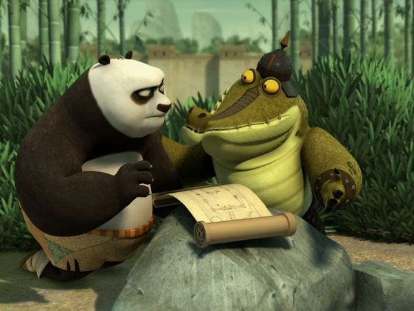 Kung Fu Panda: Lendas do Dragão Guerreiro - Crocodilo bom, crocodilo mau