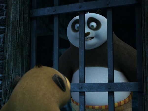 Kung Fu Panda: Lendas do Dragão Guerreiro - O panda na prisão