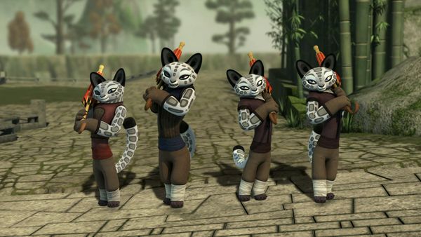 Kung Fu Panda: Lendas do Dragão Guerreiro - As damas da sombra