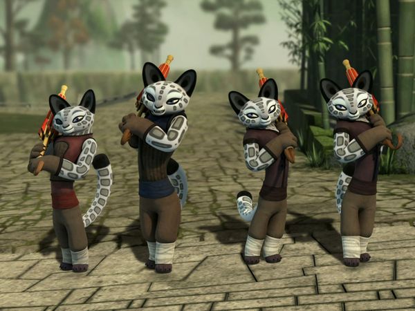 Kung Fu Panda: Lendas do Dragão Guerreiro - As damas da sombra