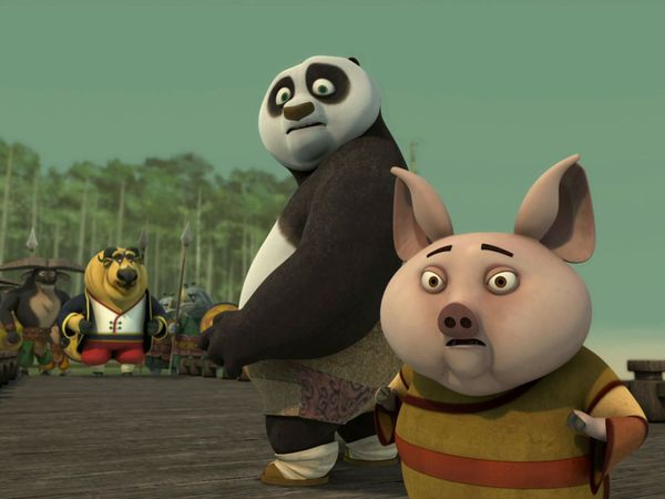 Kung Fu Panda: Lendas do Dragão Guerreiro - Hall da lama