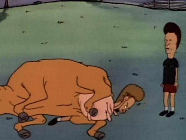 Beavis and Butt-Head - Cow Tipping