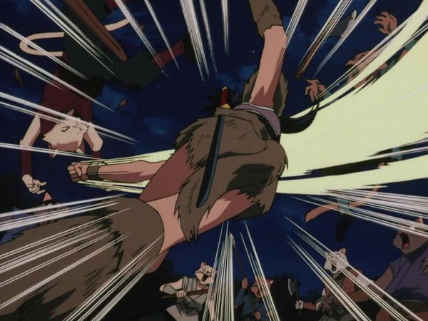 Inuyasha LT - Los Gatos Leopardo Contra las Dos Espadas Colmillo