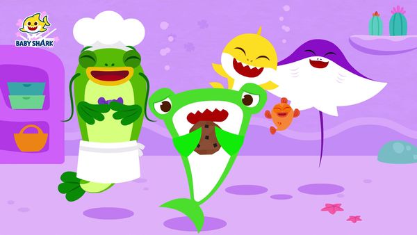 Pinkfong Songs For Children - Baby Shark's Day at Home & School