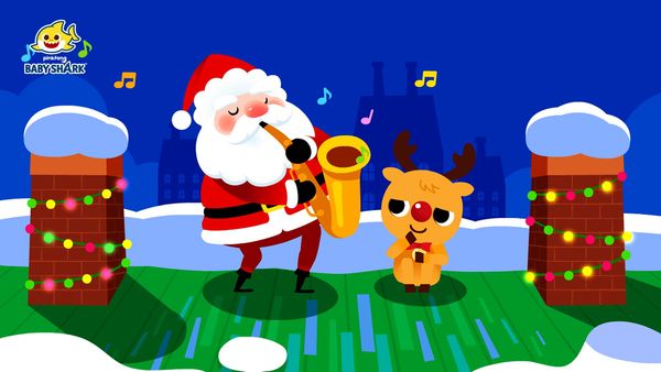 Pinkfong Songs For Children - Santa Comes Down Chimneys
