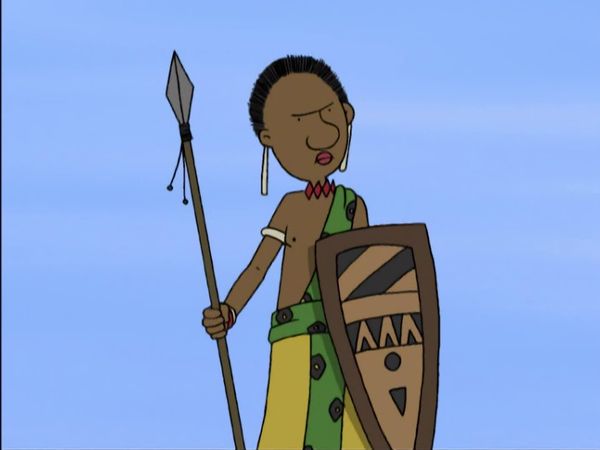 Las Tres Mellizas - En África