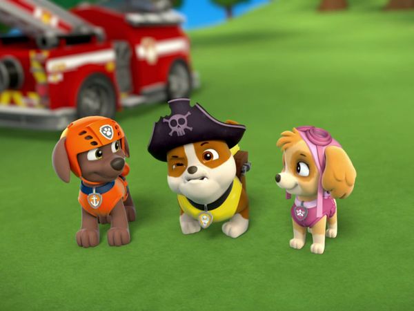 Patrulha Canina - Os filhotes e o tesouro pirata