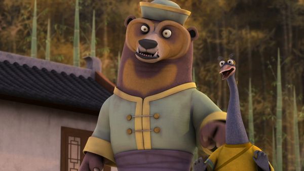 Kung Fu Panda: Lendas do Dragão Guerreiro - Ganso desvairado