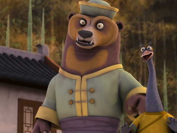 Kung Fu Panda: Lendas do Dragão Guerreiro - Ganso desvairado