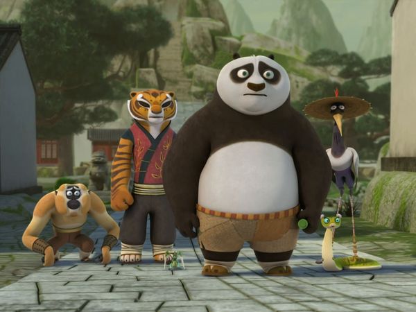 Kung Fu Panda: Lendas do Dragão Guerreiro - O treino dos crocodilos
