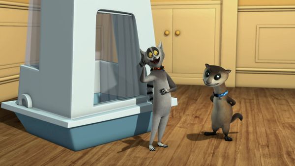 Os Pinguins de Madagascar - Fervor felino / Ação e reação