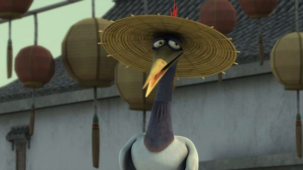 Kung Fu Panda: Lendas do Dragão Guerreiro - Garça na corda bamba