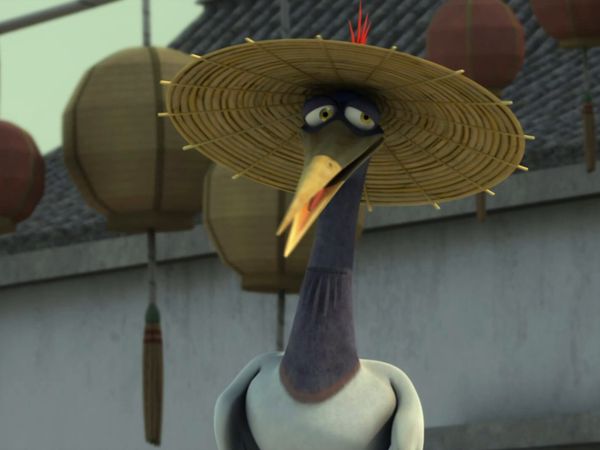 Kung Fu Panda: Lendas do Dragão Guerreiro - Garça na corda bamba