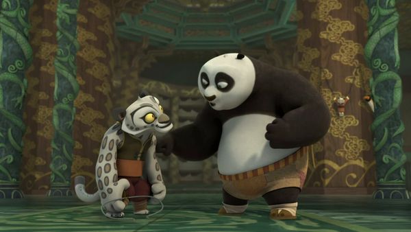 Kung Fu Panda: Lendas do Dragão Guerreiro - O mestre e o panda
