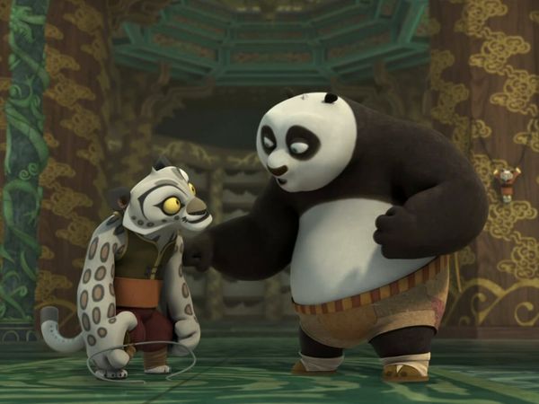 Kung Fu Panda: Lendas do Dragão Guerreiro - O mestre e o panda