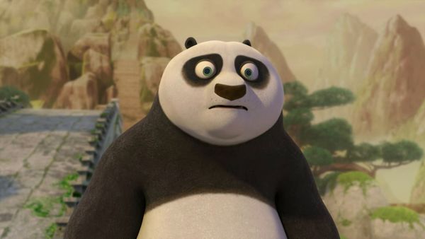 Kung Fu Panda: Lendas do Dragão Guerreiro - Rosto repleto de terror