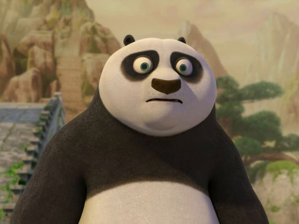 Kung Fu Panda: Lendas do Dragão Guerreiro - Rosto repleto de terror