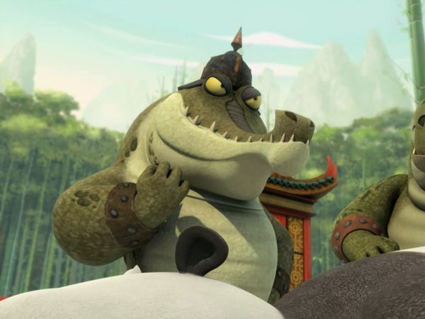 Kung Fu Panda: Lendas do Dragão Guerreiro - Po, o Crocodilo