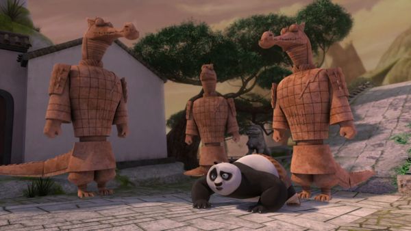 Kung Fu Panda: Lendas do Dragão Guerreiro - Terror cota