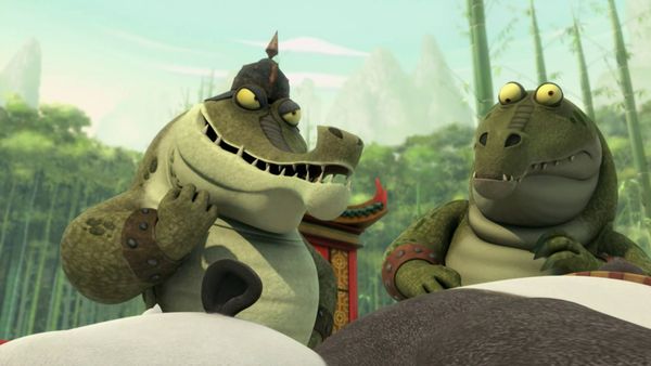 Kung Fu Panda: Legends of Awesomeness LT - Po el Croc