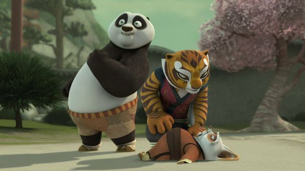 Kung Fu Panda: Legends of Awesomeness LT - La espalda de Shifu