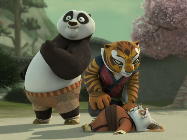 Kung Fu Panda: Legends of Awesomeness LT - La espalda de Shifu