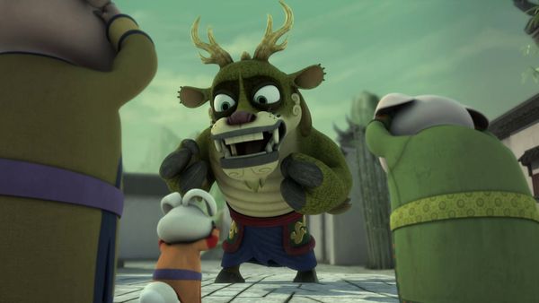 Kung Fu Panda: Legends of Awesomeness LT - Comiendo Chi Lin