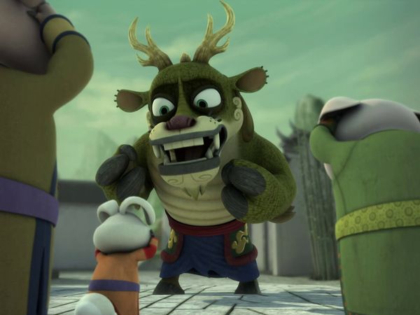 Kung Fu Panda: Legends of Awesomeness LT - Comiendo Chi Lin