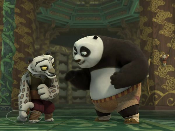 Kung Fu Panda: Legends of Awesomeness LT - El maestro y el panda