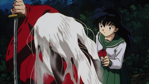 Inuyasha - O Segredo do Primeiro Dia: O Inuyasha de Cabelos Pretos