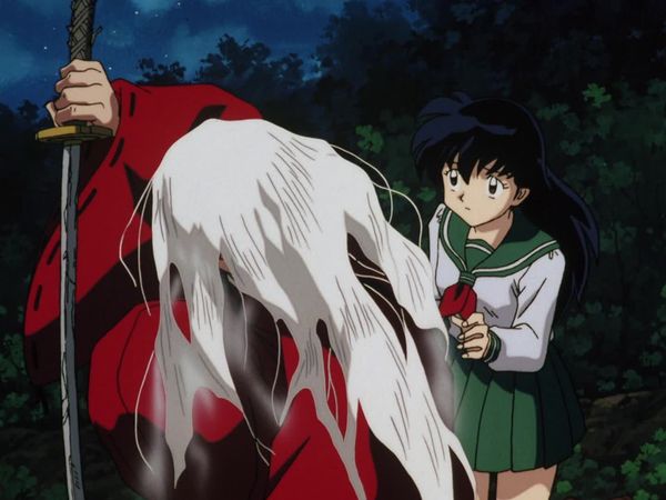 Inuyasha - O Segredo do Primeiro Dia: O Inuyasha de Cabelos Pretos