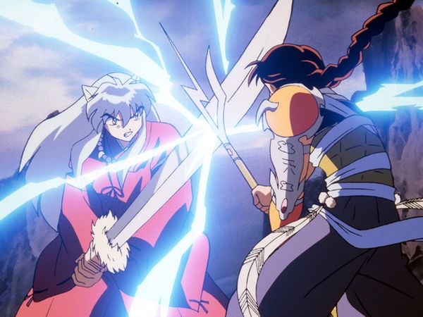 Inuyasha - Confrontro Fantasma: Irmãos Relâmpago vs. Tessaiga