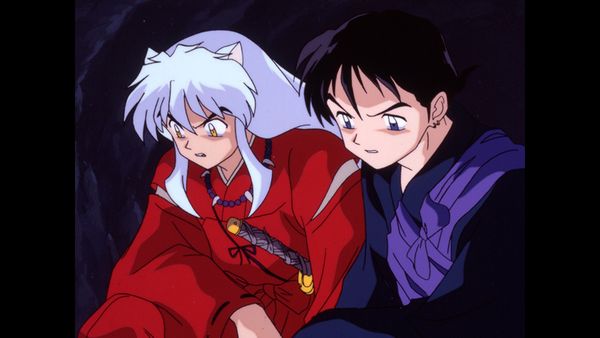 Inuyasha - Kikyo e Inuyasha Varridos pelo Miasma