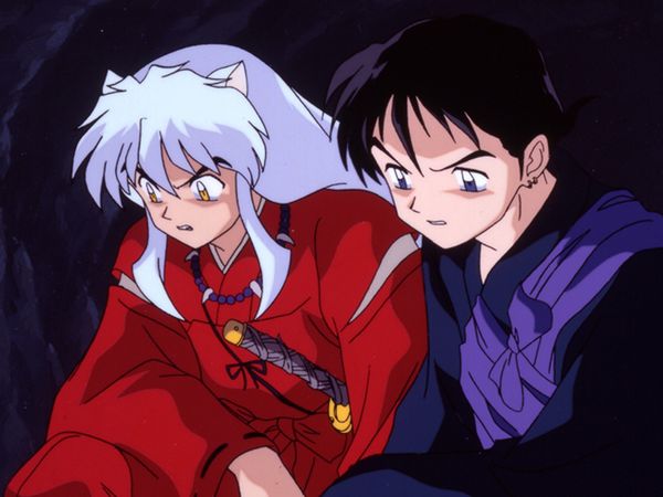 Inuyasha - Kikyo e Inuyasha Varridos pelo Miasma