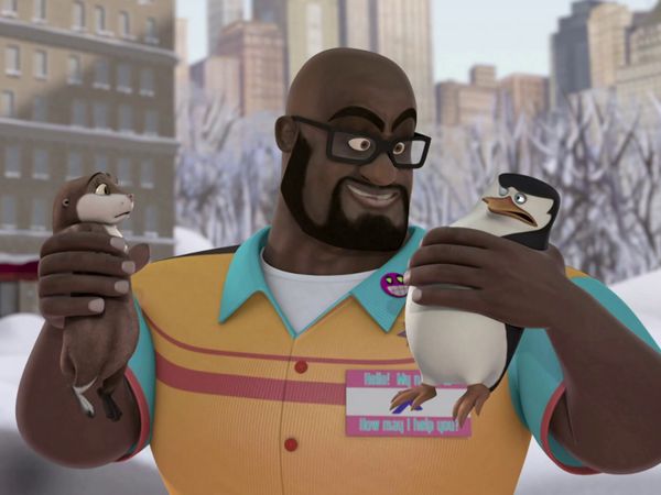 The Penguins of Madagascar LT - Pingüinos en el espacio / Tormentoso