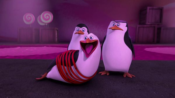 The Penguins of Madagascar LT - Hazme rey / Cabo y la fábrica de Winkys