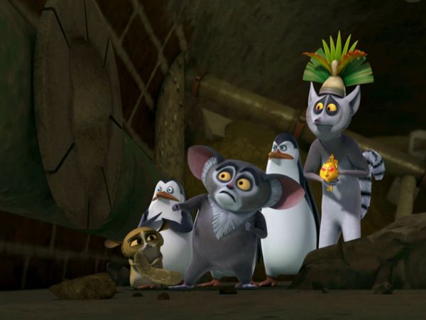 The Penguins of Madagascar LT - El tesoro perdido de la Ardilla Dorada
